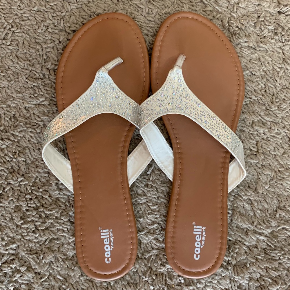 Rhinestone sandals